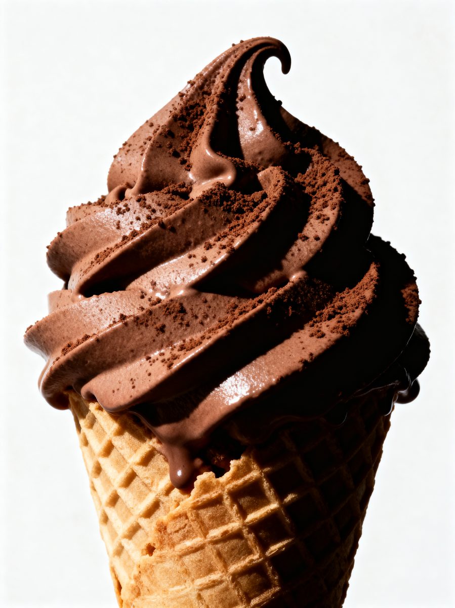 Chocolate Swirl Soft Serve