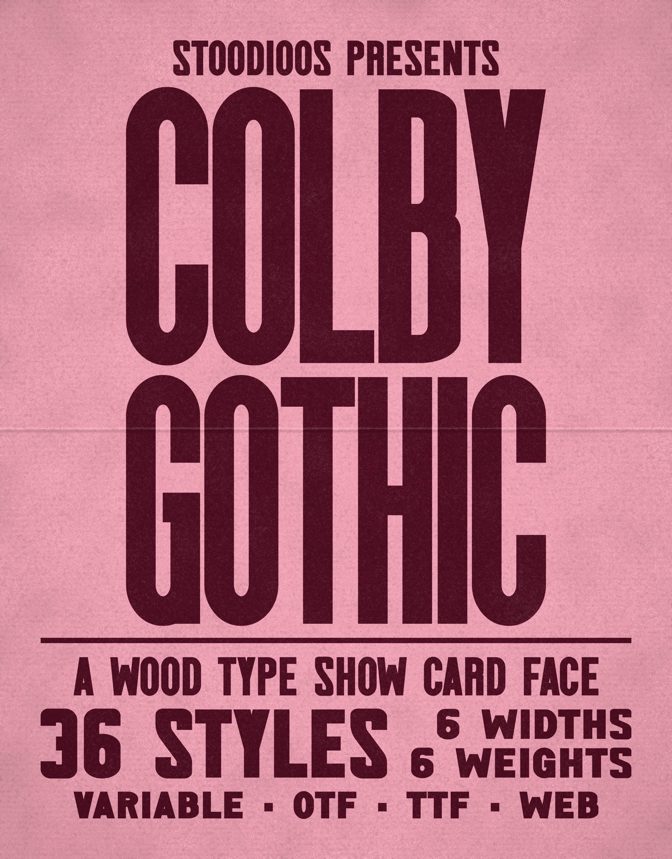 Colby Gothic title card