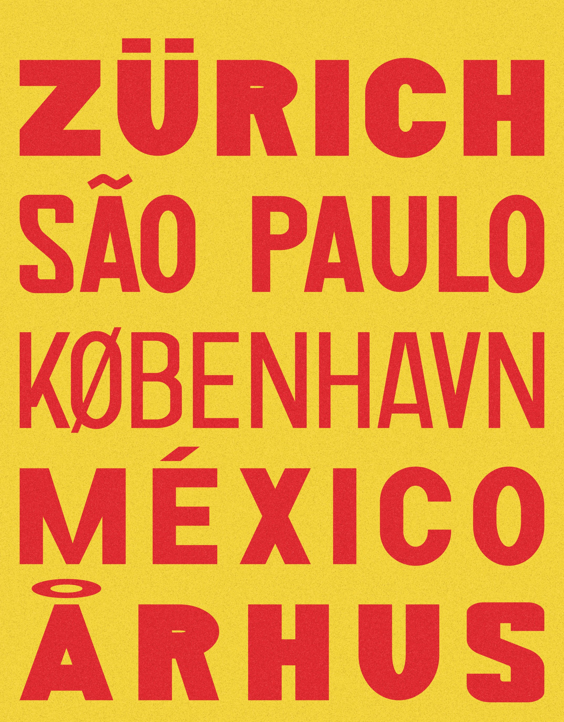 Cities poster