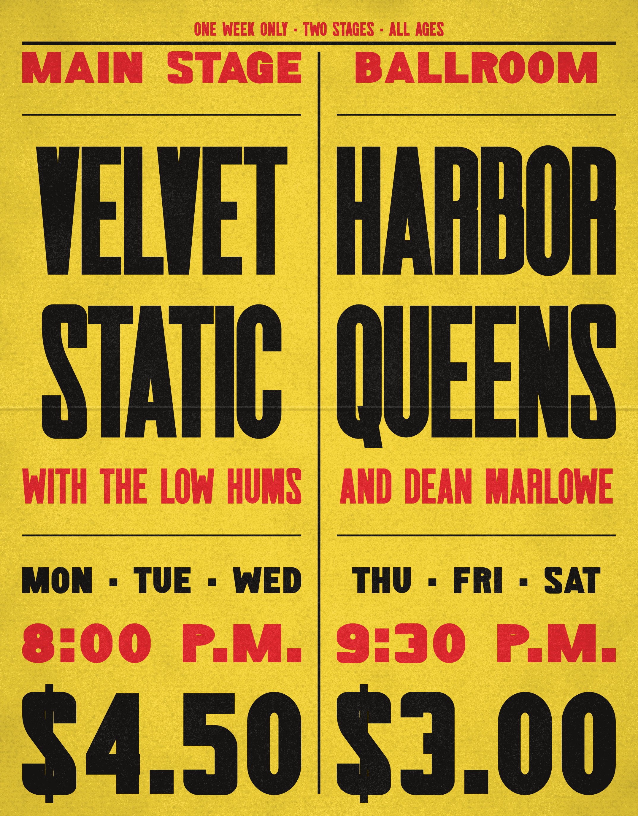 Double bill poster