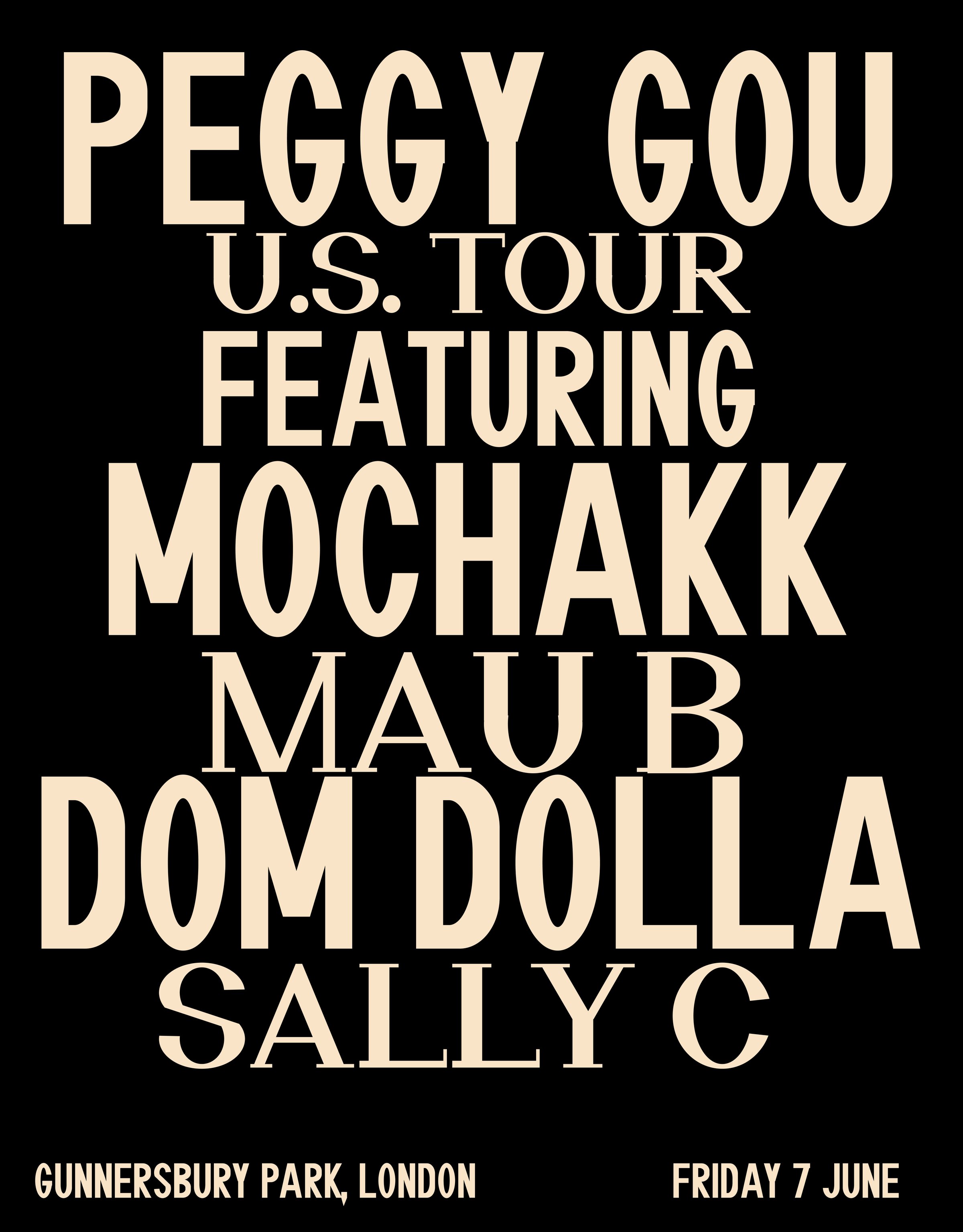 Peggy Gou — U.S. Tour