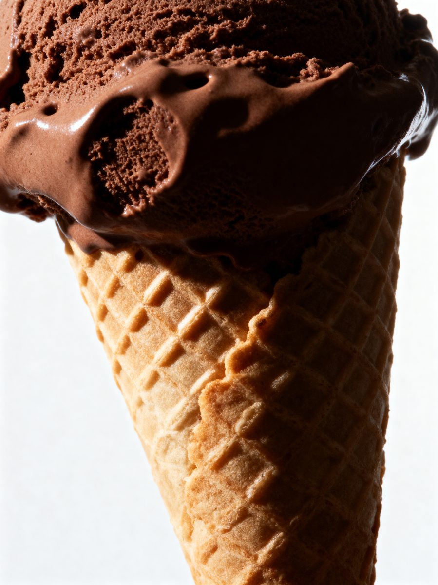 Melting Chocolate Cone