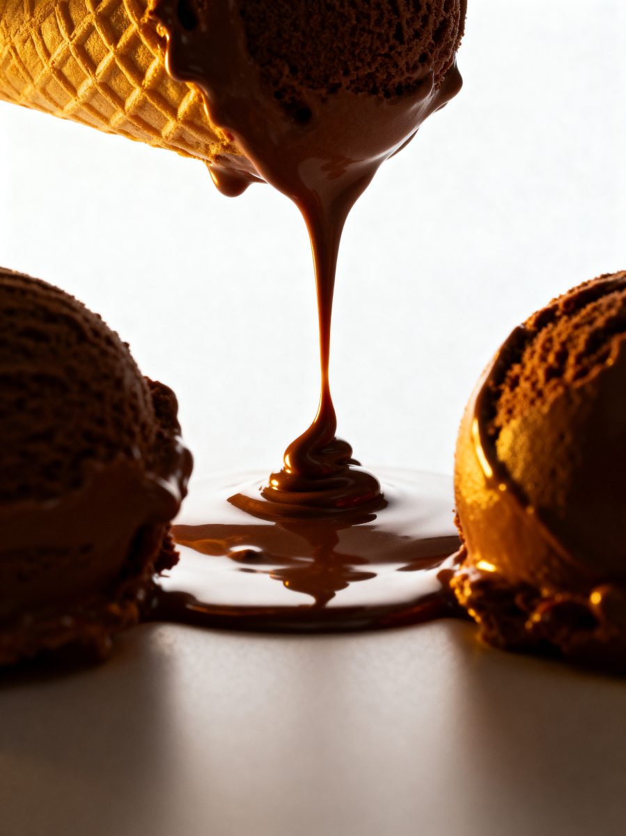 Melting Chocolate Scoops