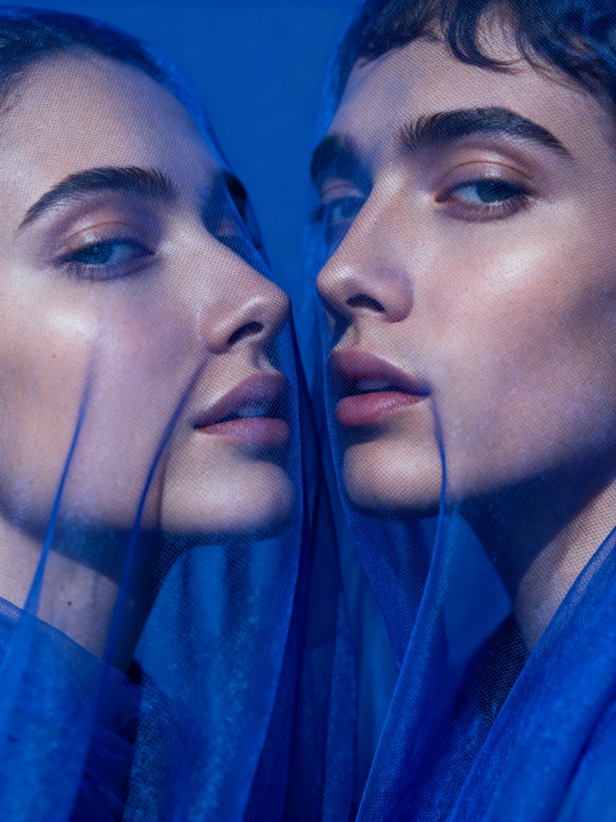Blue Veil Reflections