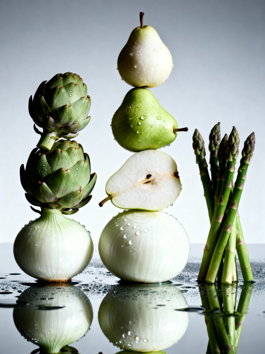 Produce Sculptures 123